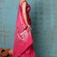 Very Much Indian Tyohaar - Handloom Pure Cotton Paithani With Lotus Pallu - Blush Pink | Swadesiicart