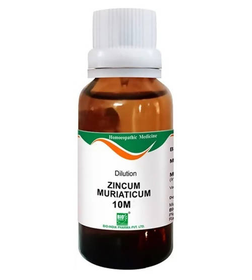 Bio India Homeopathy Zincum Muriaticum Dilution | Swadesiicart