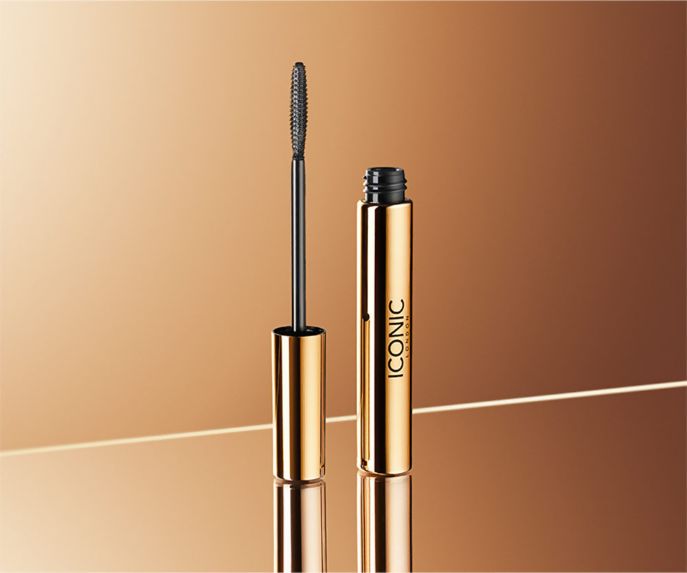 Iconic London Triple Threat Mascara - Black - Swadesiicart