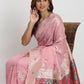 Shree Shyam Fashion Linen Cotton Light Pink Saree