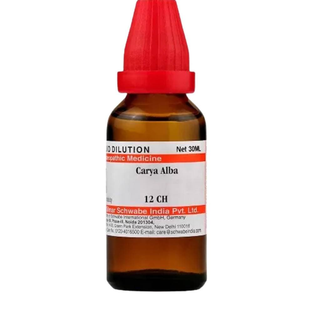 Dr. Willmar Schwabe India Carya Alba Dilution | Swadesiicart