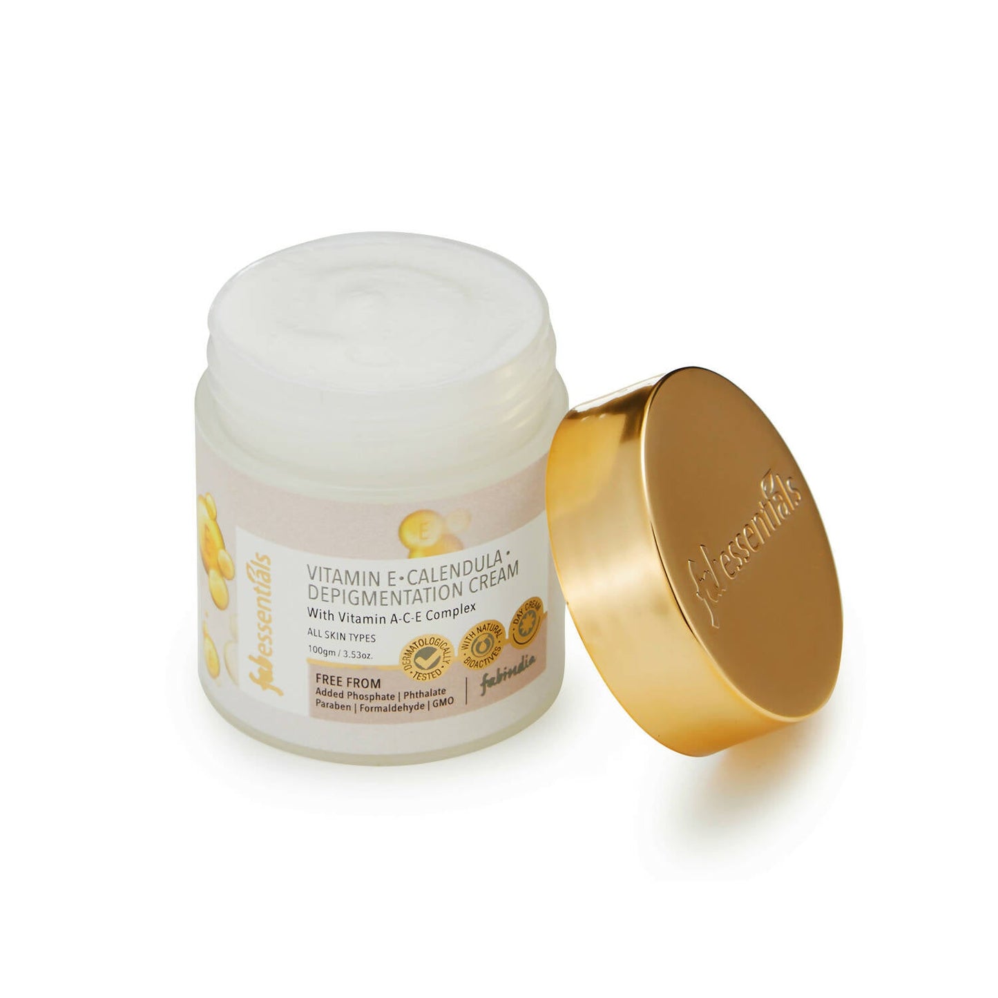 Fabessentials Vitamin E Calendula Depigmentation Cream - Swadesiicart