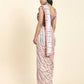 Peach Pure Georgette Sequence work Ready to wear Saree with stitched Blouse - Satiksha | Swadesiicart