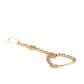 Priyaasi Women Leaf Inspired Single Finger Hathphul - Swadesiicart