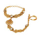 Priyaasi Designer Gold-Polished Hathphul For Women And Girls - Swadesiicart