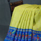 Parrot Green Colored with Buttes Semi Silk Kota Saree By Gayathri Reddy Designer Studio | Swadesiicart