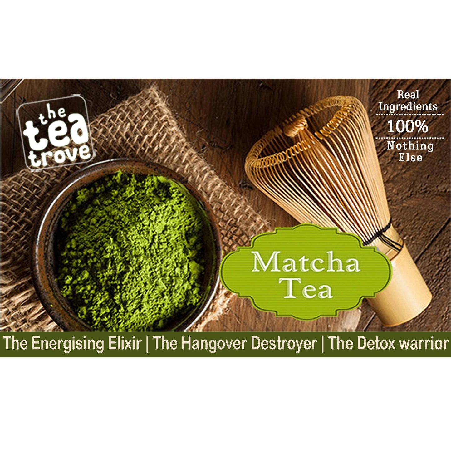 The Tea Trove - Matcha Green Tea | Swadesiicart