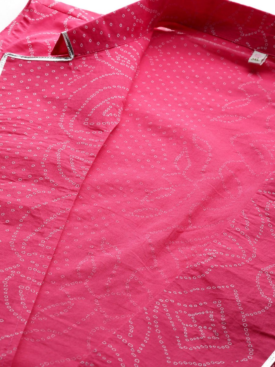 Ahalyaa Women's Traditional wear Co-ords - Pink - Swadesiicart