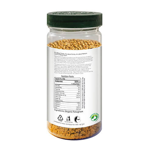 Nature Land Organics Fenugreek (Methi Dana) - Swadesiicart
