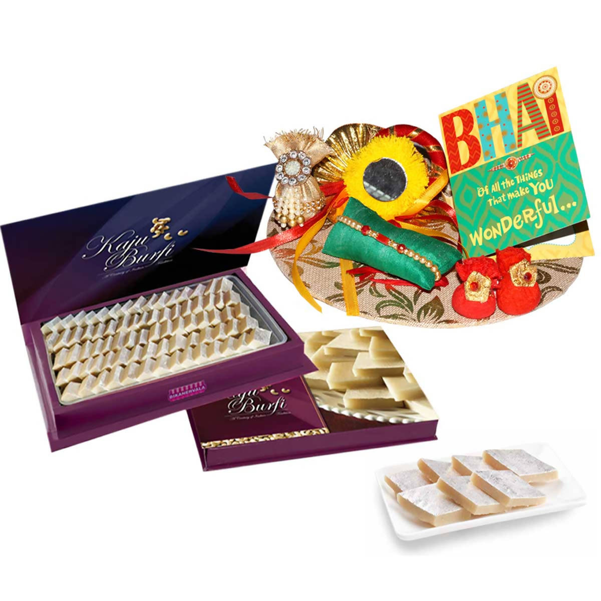 Bikanervala Kaju Katli for Rakhi Gifts | Swadesiicart