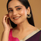 Nuyug 22K Gold Plated Celestial Filigree Earrings | Swadesiicart