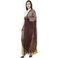A R Silk Cotton Square Regular Dupatta Coffee Color Dupatta or Chunni