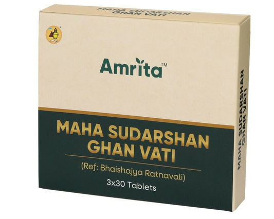 Amrita Maha Sudarshan Ghan Vati - Amrita Herboceuticals