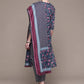 Anubhutee Blue Ethnic Motifs Printed Pure Cotton Kurta with Trousers & Dupatta | Swadesiicart