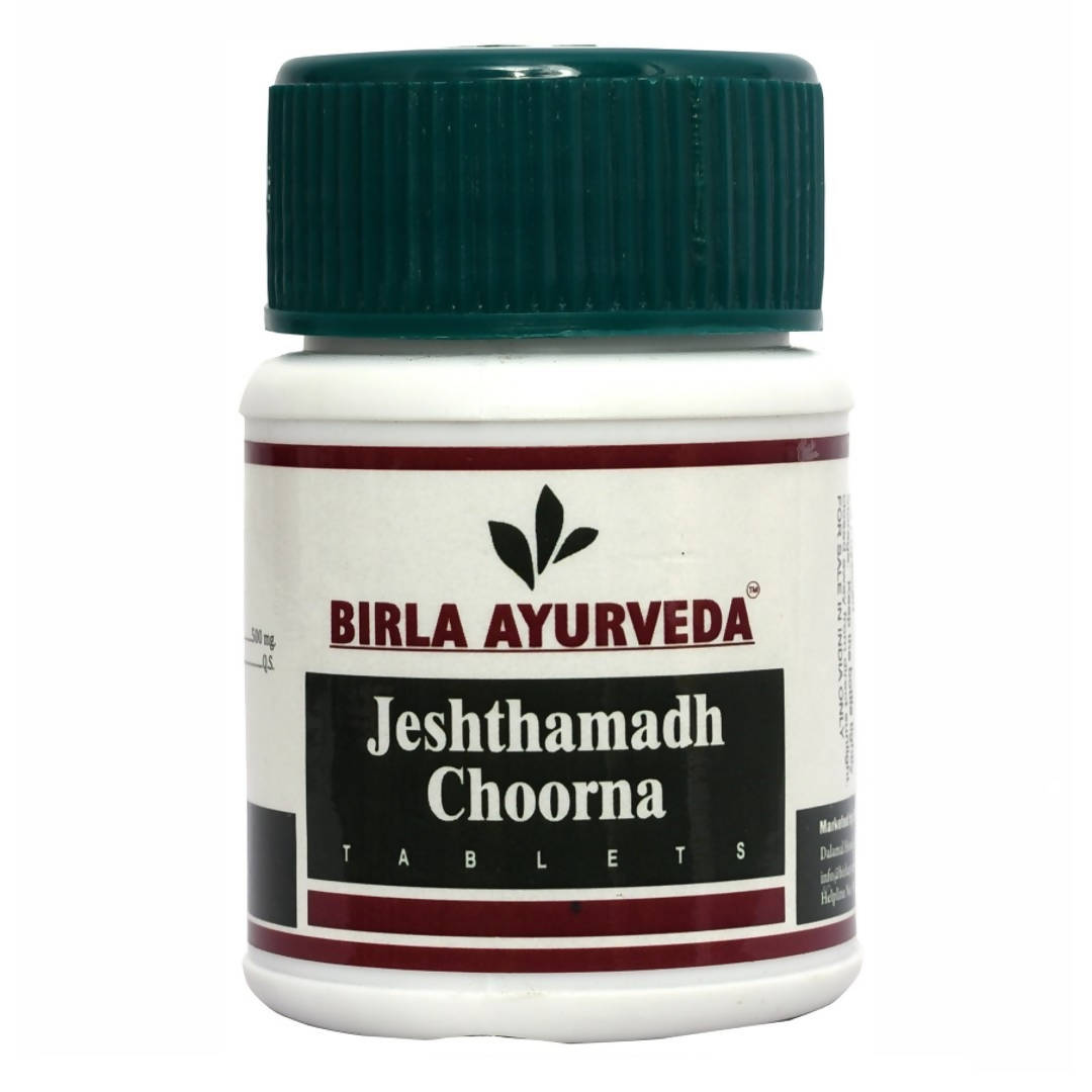 Birla Ayurveda Jeshtamadh Choorna Tablets | Swadesiicart