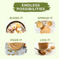 Sorich Organics Seed Peanut Crunchy Butter - Swadesiicart