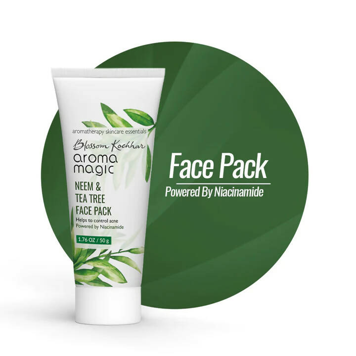 Blossom Kochhar Aroma Magic Neem & Tea Tree Face Pack - Swadesiicart