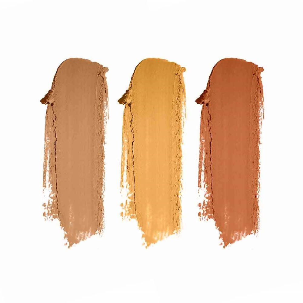 MYGLAMM Total Makeover FF Cream Foundation - Pallete (Hazelnut) - Swadesiicart