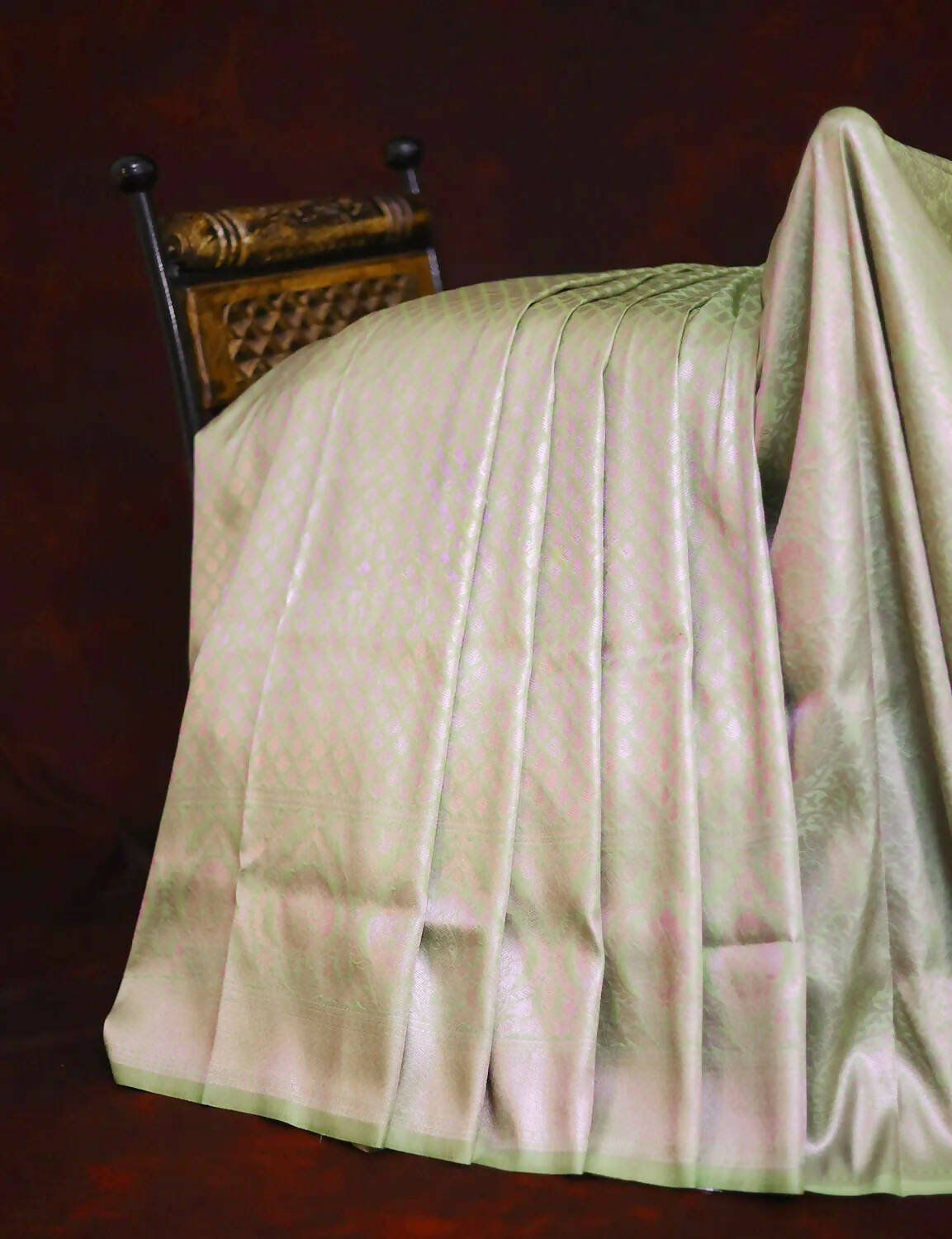 Half Mix Soft Silk Saree - HSS4 By Gayathri Reddy Designer Studio | Swadesiicart