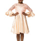 Asmaani Kids Party Wear Stylish Dresses, Perfect for Parties, Functions & Vacations - Peach