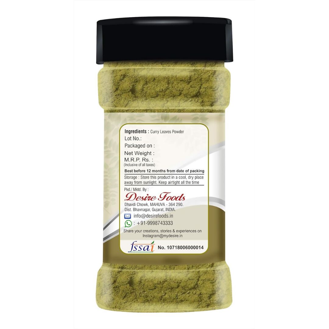 Desire Curry Leaf Powder - Swadesiicart