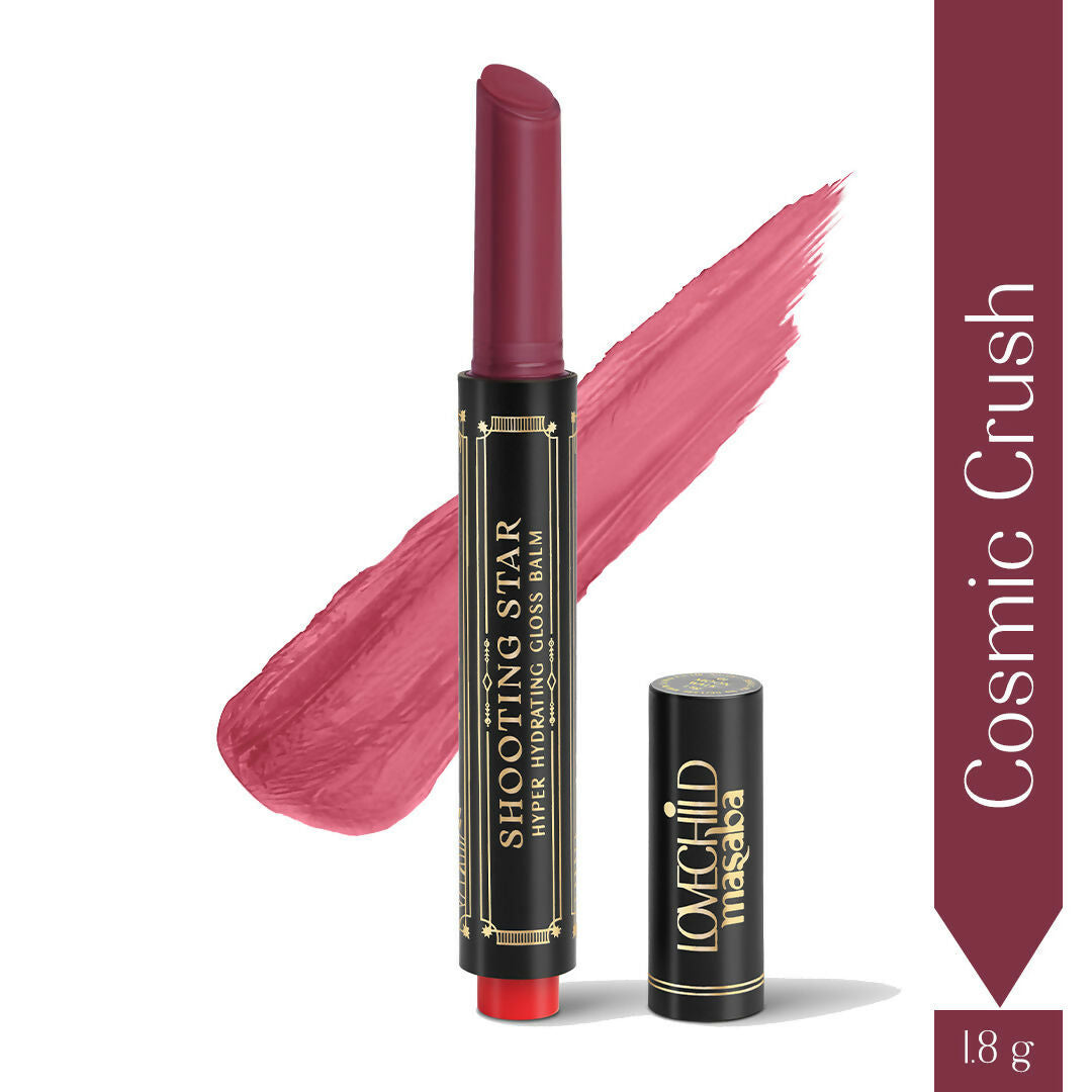 LoveChild By Masaba Gupta Shooting Star Hyper Hydrating Gloss Balm - Cosmic Crush | Swadesiicart