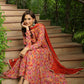 Janasya Mustard Georgette Floral Kurta,Bottom & Dupatta | Swadesiicart