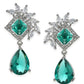 Green Studs- Ruby Raang | Swadesiicart
