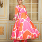 Pomcha Jaipur Pink Saadgi Rangeen Anarkali Set | Swadesiicart
