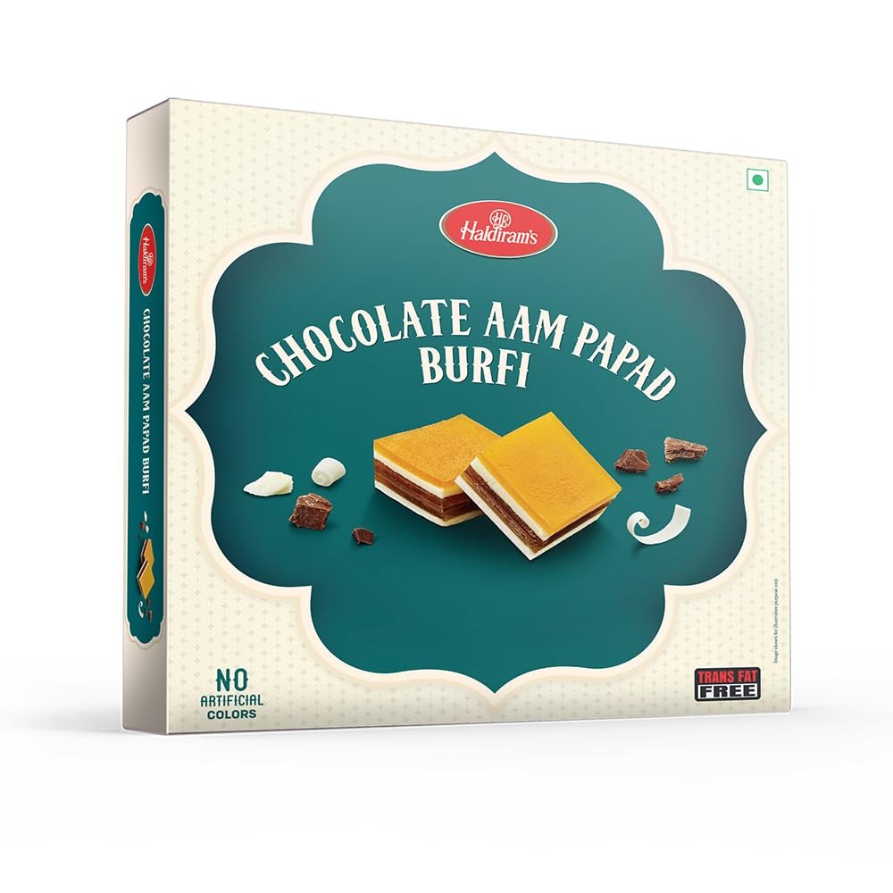 Haldiram's Chocolate Aam Papad Burfi | Swadesiicart