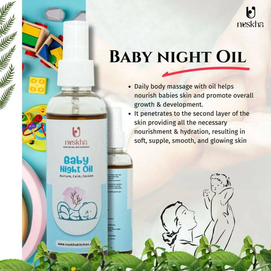 Nuskha Baby Night Oil - Swadesiicart