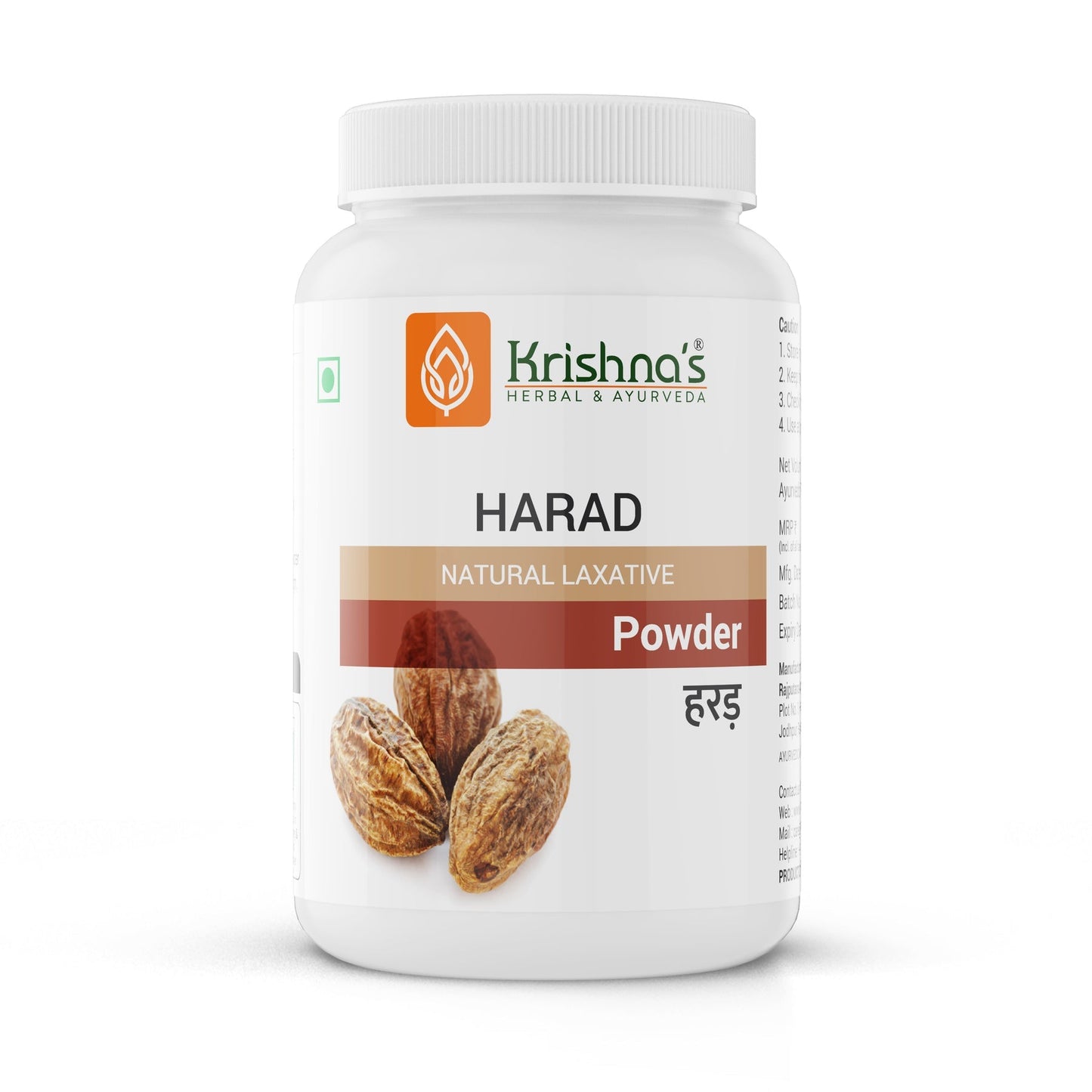 Krishna's Herbal & Ayurveda Harad Powder | Swadesiicart