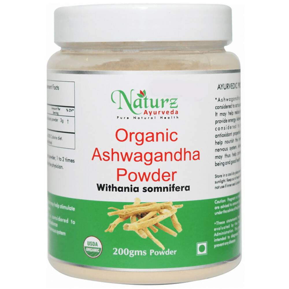 Naturz Ayurveda Organic Ashwagandha Powder | Swadesiicart