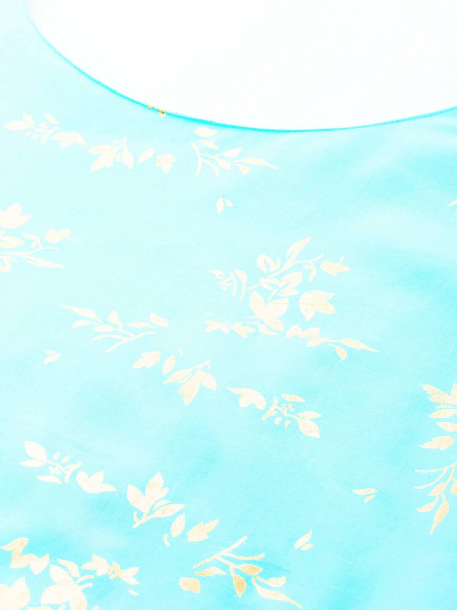 Ahalyaa Women's Traditional wear Dress - Blue | Swadesiicart