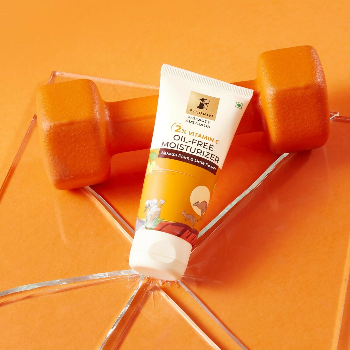 Pilgrim Australian 2% Vitamin C Oil free Moisturizer with Kakadu Plum & Lime Pearl For Oily & Acne Prone Skin - Swadesiicart
