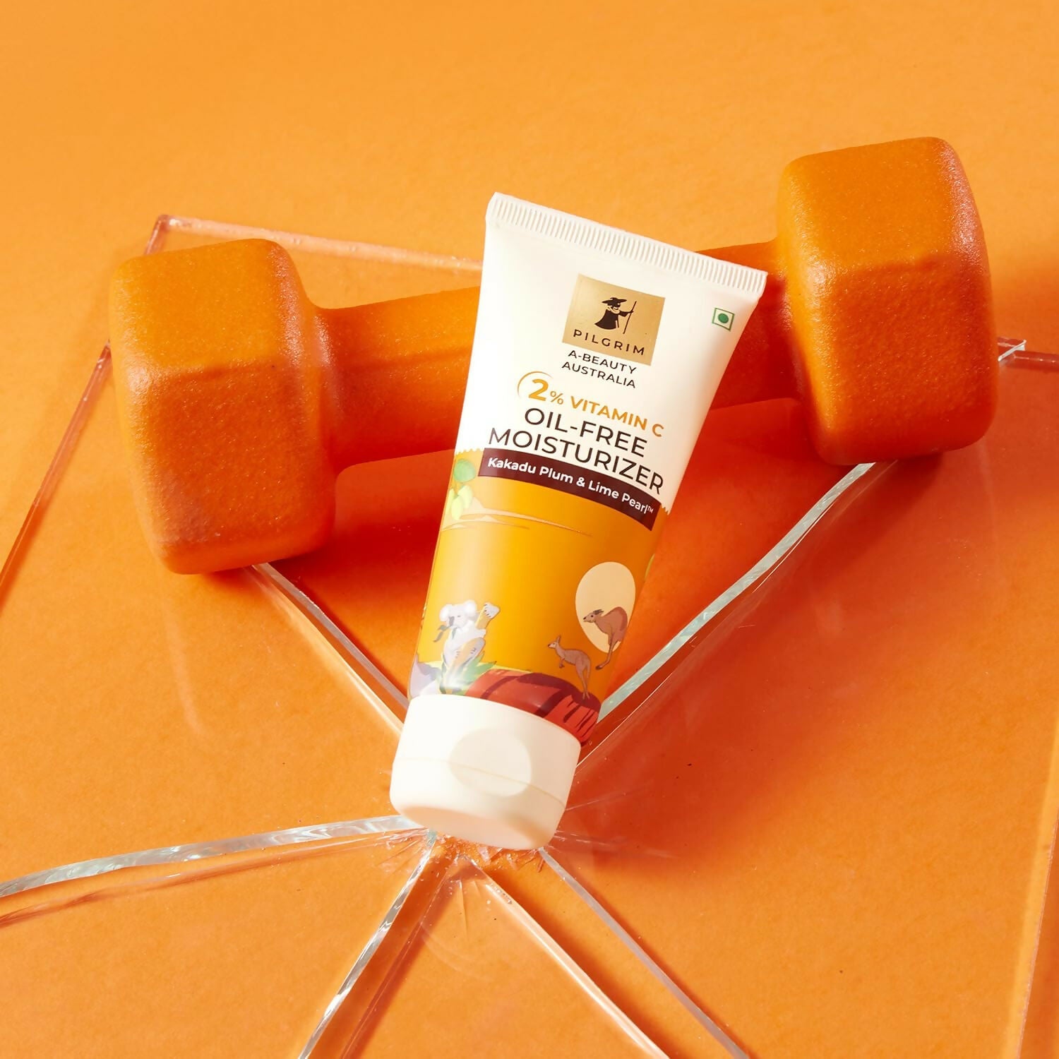 Pilgrim Australian 2% Vitamin C Oil free Moisturizer with Kakadu Plum & Lime Pearl For Oily & Acne Prone Skin - Swadesiicart