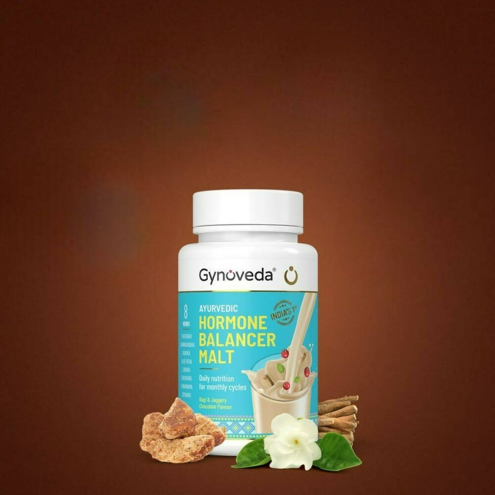 Gynoveda Hormone Balancer Malt With Ragi & Jaggery | Swadesiicart