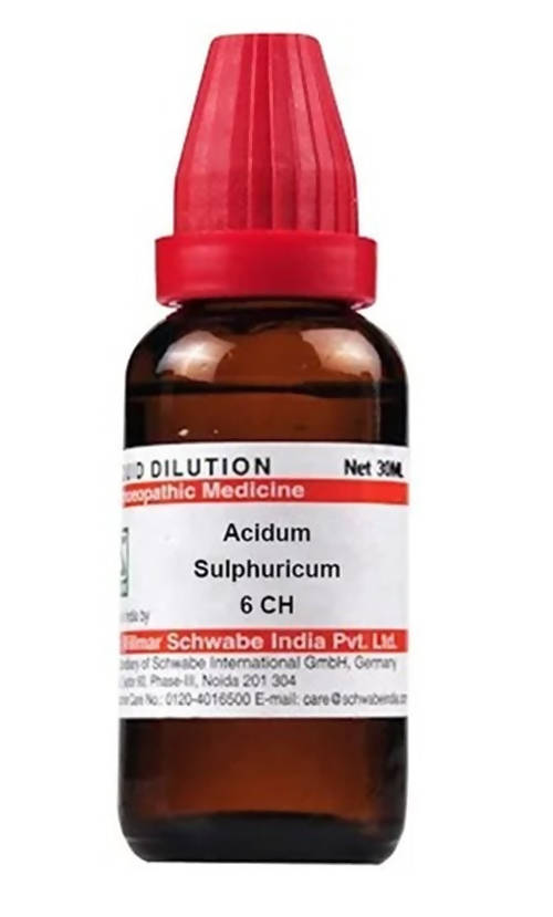 Dr. Willmar Schwabe India Acidum Sulphuricum Dilution | Swadesiicart