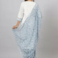 Juniper Women's White Cotton Cambric Solid Kurta Floral Printed Pant & Dupatta Set | Swadesiicart