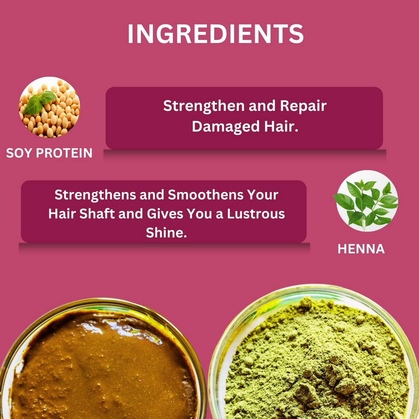 Iba Hair Color - Burgundy Red - Swadesiicart