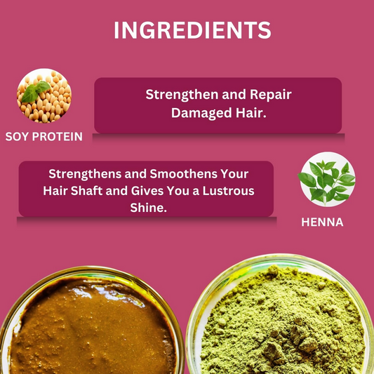Iba Hair Color - Burgundy Red - Swadesiicart