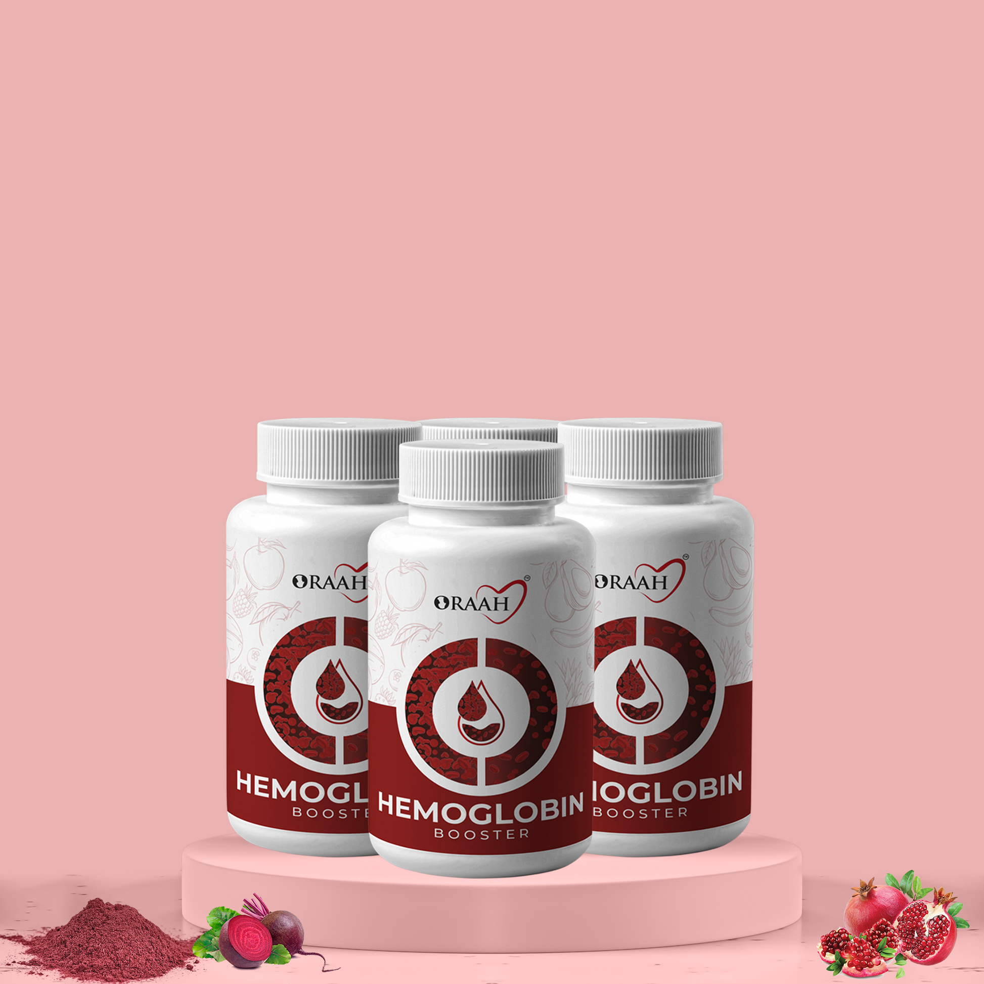 Oraah Hemoglobin Booster - Swadesiicart