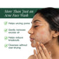 Certified Organic Acne & Pimples Control Face Wash Fortified with Hemp + Tea Tree