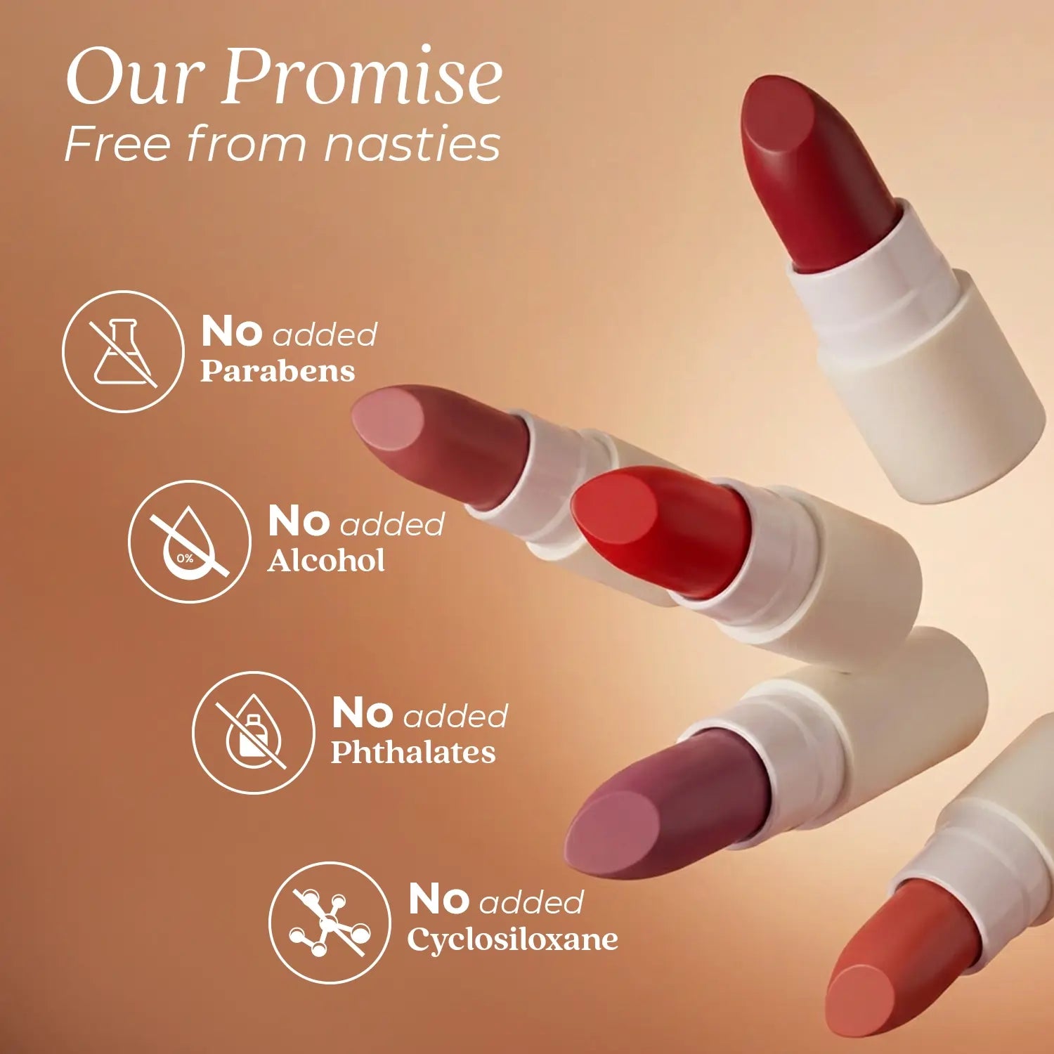 Herb Enriched Ayurvedic Lipstick Micro-Mini Kit:16 shades