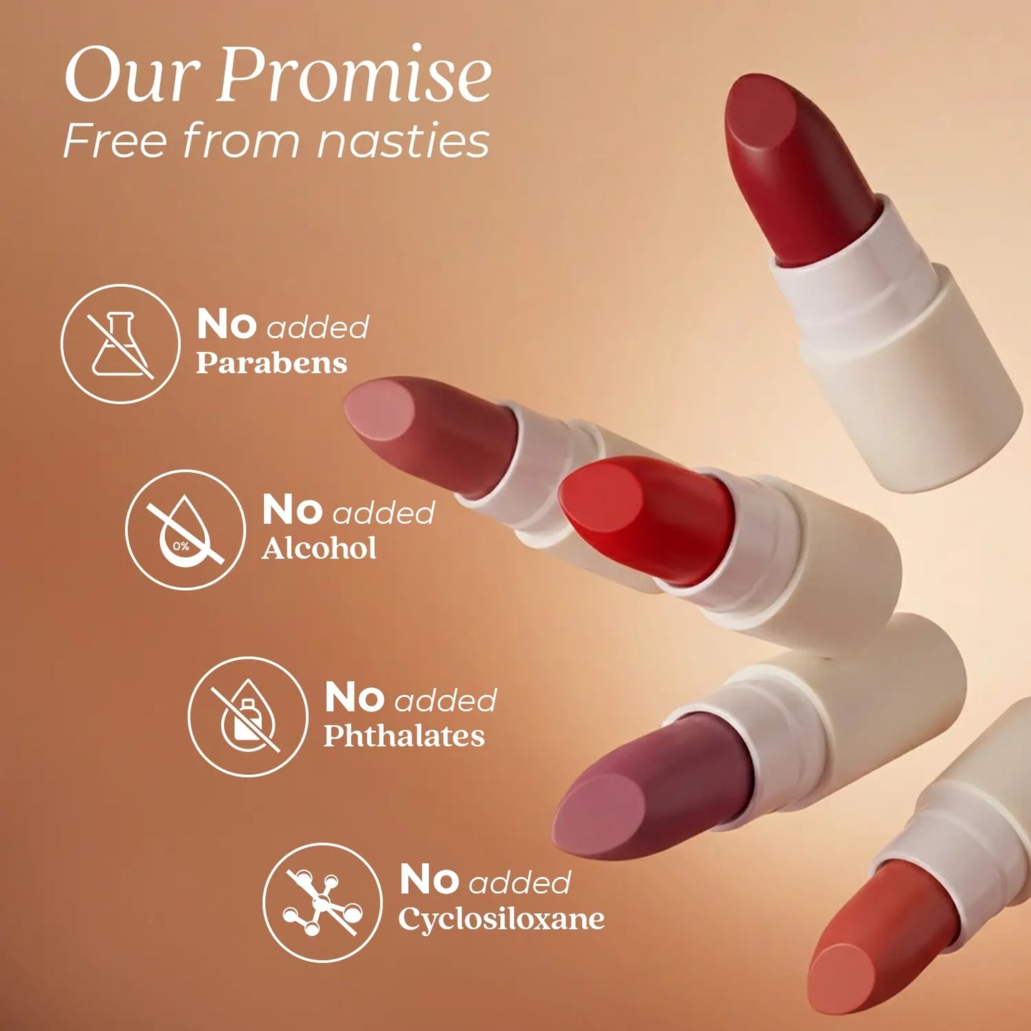 Herb Enriched Ayurvedic Lipstick Micro-Mini Kit:16 shades