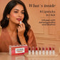 Herb Enriched Ayurvedic Lipstick Micro-Mini Kit - 8 shades