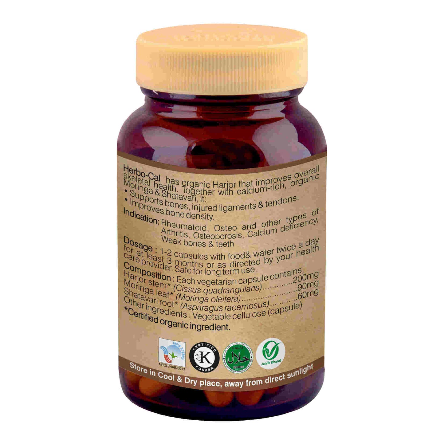 Organic Wellness Herbo-Cal - Swadesiicart