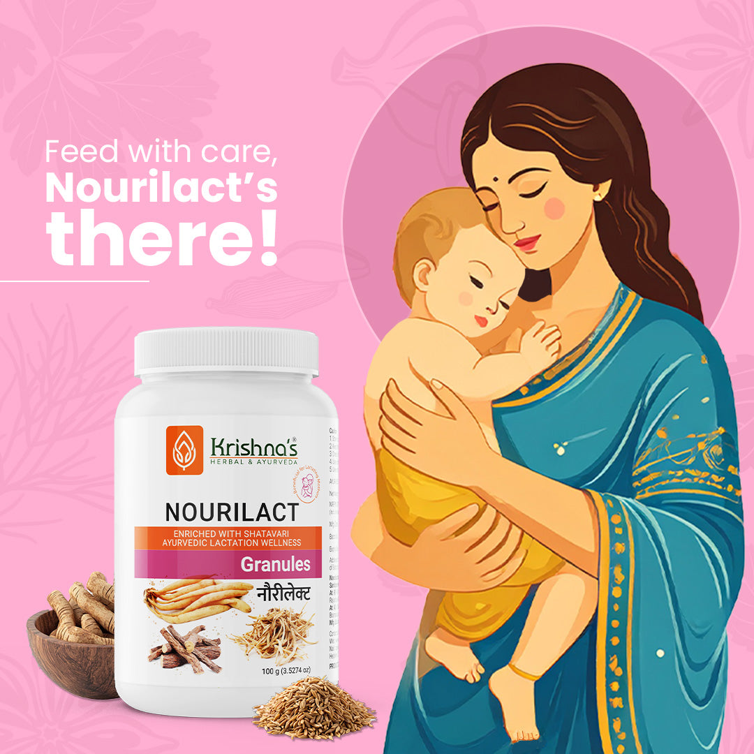 Krishna'S Herbal & Ayurveda Nourilact Granules | Swadesiicart