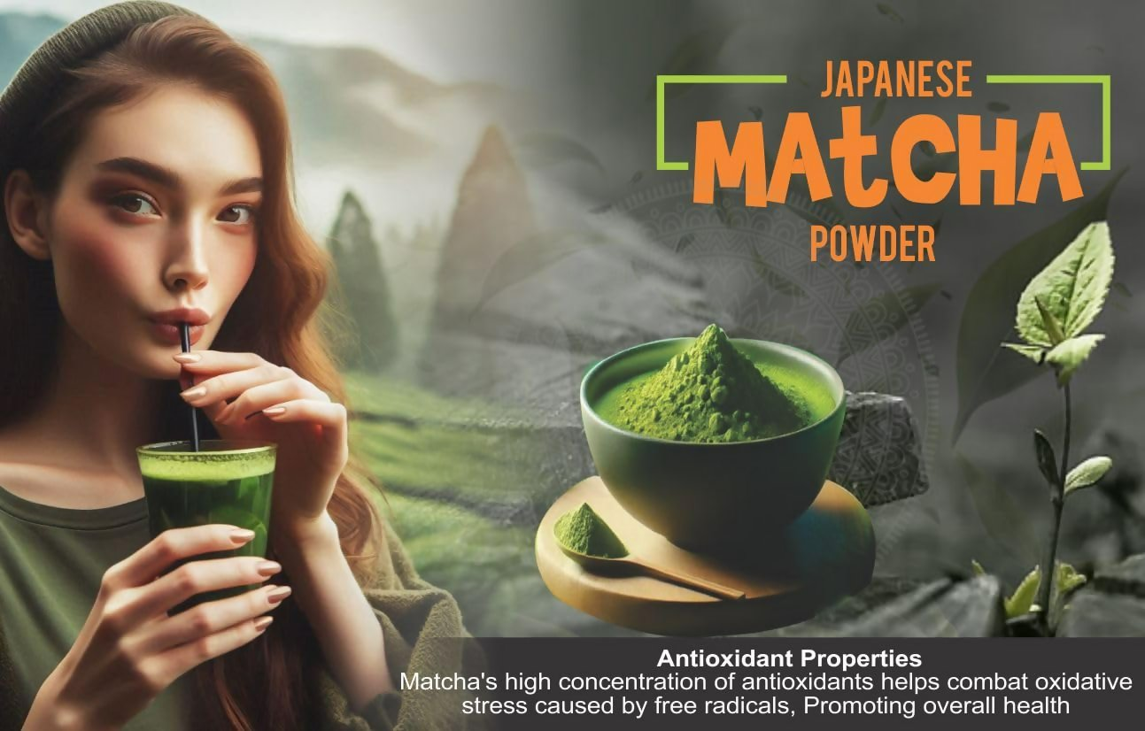 Eteasy Japanese Matcha Coffee Powder | Swadesiicart