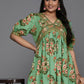 Ahalyaa Women's Traditional wear Ethnic Dress - Green | Swadesiicart